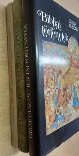 Gecse Guszt�v, Erd� P�ter, Szil�rdfy Zolt�n - 3 db vall�si t�m�j� k�tet: Bibliai t�rt�netek - csak a kegyelem - Barokk szentk�pek Magyarorsz�gon