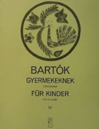 Bartk Bla - Bartk gyermekeknek zongorra - Fr kinder fr klavier IV.