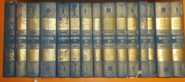 J�kai M�r - 43 db J�kai M�r: J�kai �sszes m�vei, kritikai kiad�s, hi�nyos sorozat: 1.-6., 8.-11., 13., 15., 21.-23., 25.-34., 37.-44., 46.-48., 50., 51., 53., 63., 66., 69., 70.