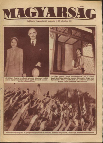 Magyars�g - Mell�klet a Magyars�g 1937 augusztus 11-iki sz�m�hoz (73)