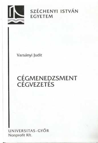 Varsnyi Judit - Cgmenedzsment -cgvezets