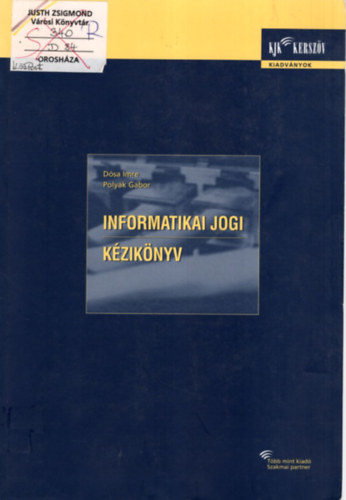 Dsa-Polyk - Informatikai jogi kziknyv