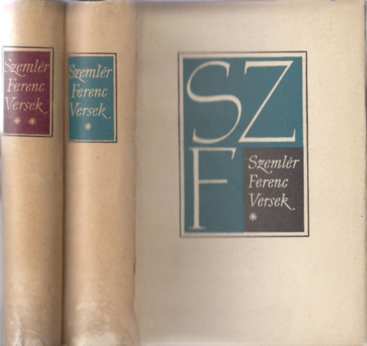 Szeml�r Ferenc - Versek I-II. (dedik�lt)