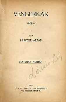 P�sztor �rp�d - Vengerk�k