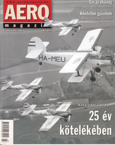 Sajtos Zoltán - Aero magazin IV. évfolyam, 2002/7 július