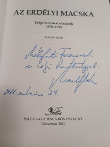 Mark Bla - Az erdlyi macska