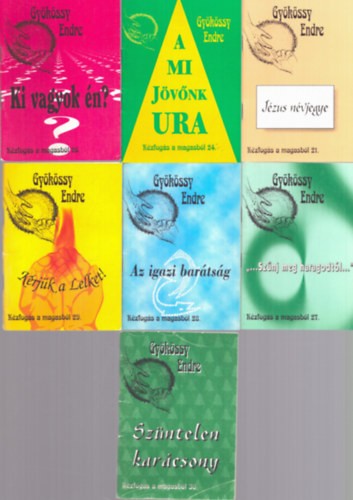 Gy�k�ssy Endre - 7 db a K�zfog�s a magasb�l sorozatb�l: 21., 24., 26., 27., 28., 29., 30. sz�mok