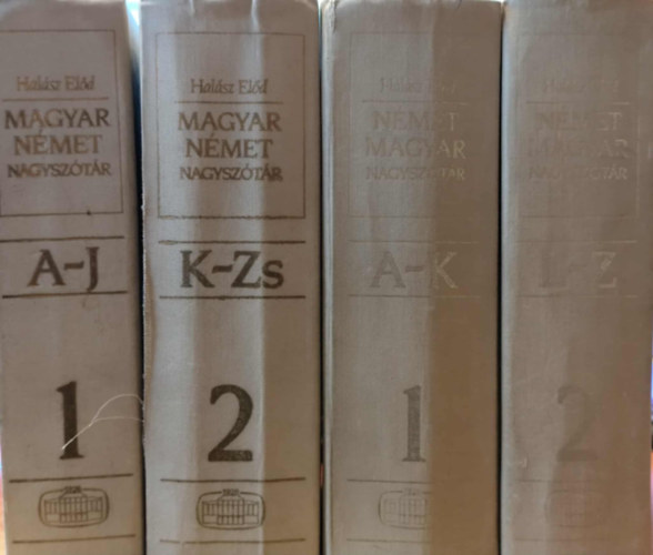 Hal�sz El�d - N�met-Magyar Nagysz�t�r I-II �s Magyar-N�met Nagysz�t�r I-II.