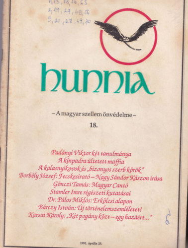 Kunszab Ferenc - Hunnia - A magyar szellem nvdelme 18.
