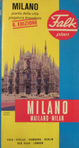 Milano - Mailand- Milan. Pianta della citt - Stadtplan - City Map