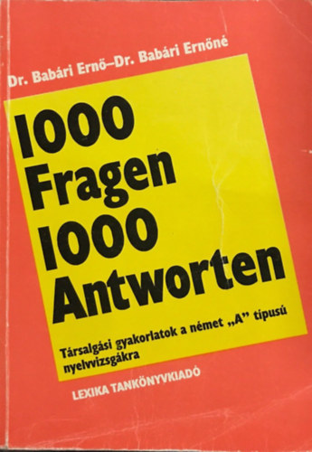 Dr. Dr. Babri Ernn Babri Ern - 1000 Fragen 1000 Antworten