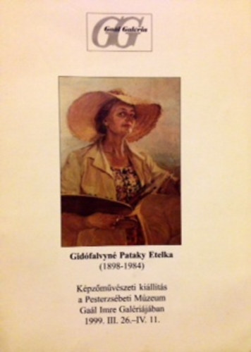 Gidfalvin Pataky Etelka (1898-1984)