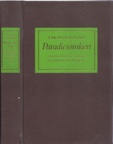 Lakatos Istv�n - Paradicsomkert - Dedik�lt! + szerz� �ltal �rt lev�l