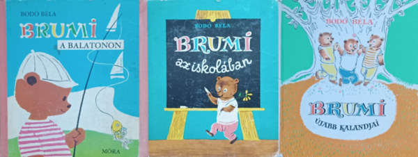 Bod Bla - 3 db Brumi mese: Brumi az iskolban + Brumi a Balatonon  + Brumi jabb kalandjai
