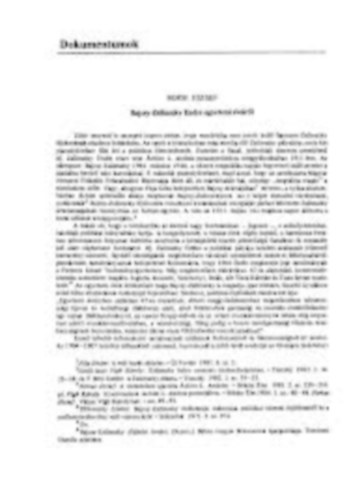 Borsi J�zsef  (szerk.) - Bajcsy-Zsilinszky Endre egyetemi �veib�l