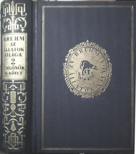 Brehm Alfrd SZERKESZT Dr. hik Gyula - Brehm - Az llatok vilga 2. EMLSK II. - MAJMOK - FLMAJMOK - PROSUJJ PATSOK - 220 fekete-fehr s sznes illusztrcival. Az Athenaeum Irodalmi s Nyomdai Mintzet ltal kiadott knyv hasonms kiadsa.