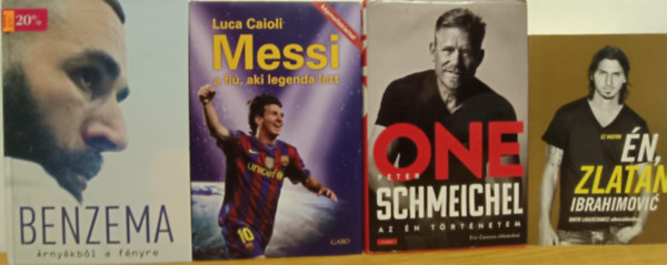 Luca Caioli, Peter Schmeichel David Lagercrantz - Futballista letrajzi knyvcsomag