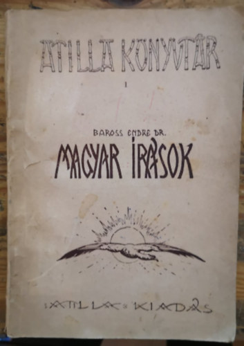 Dr. Baross Endre - Magyar írások