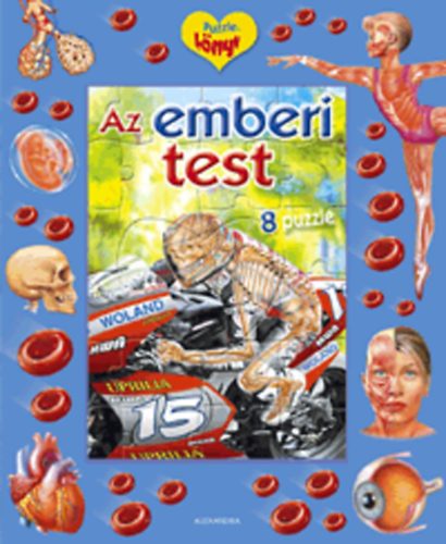 Francisco Arredondo - Az emberi test - Puzzle-knyv (8 puzzle)