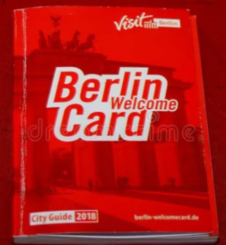 VISIT BERLIN / BERLIN WELCOME CARD (térképpel)