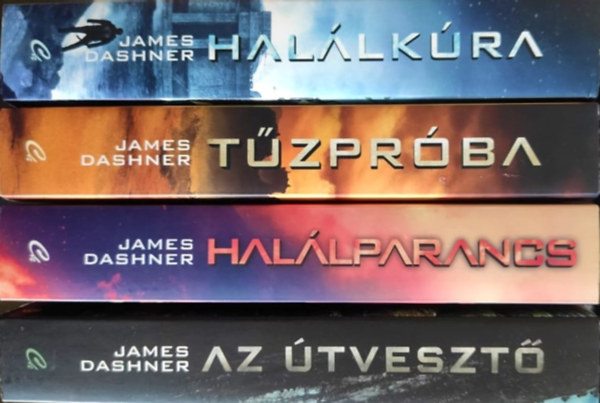 James Dashner - Az �tveszt� tril�gia I-IV. (Az �tveszt� + T�zpr�ba + Hal�lk�ra + Hal�lparancs)