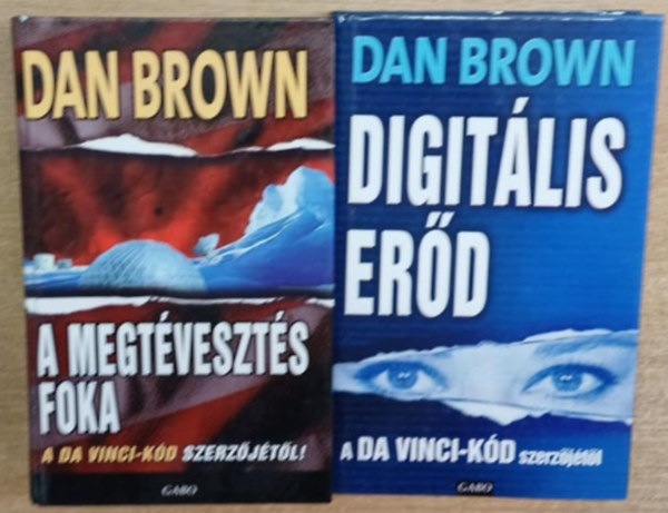 Dan Brown - Digit�lis er�d + A megt�veszt�s foka (2 m�)