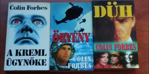 Colin Forbes - 3db Colin Forbes k�nyv:D�h + �rv�ny+A Kreml �gyn�ke