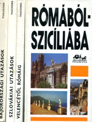 Ember Mria - Szombathy Viktor - Wellner Istvn - 4 db panorma ktet