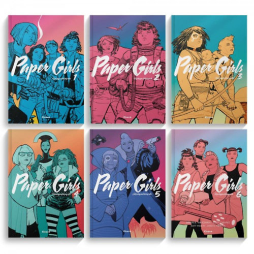 Paper Girls 1-6. (kpregny)