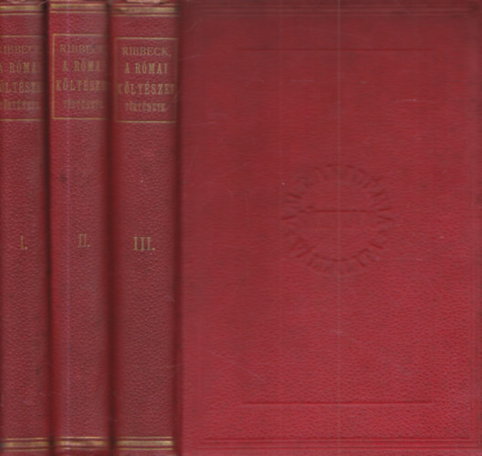 Ribbeck Ott� - A r�mai k�lt�szet t�rt�nete I-III.