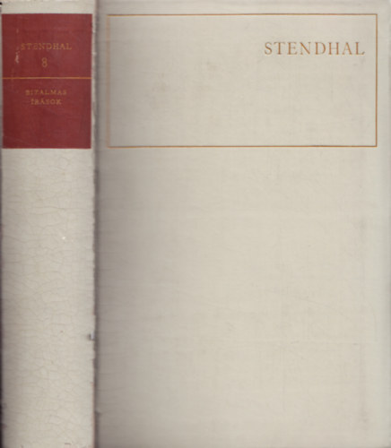 Stendhal - Stendhal m�vei 8. - Bizalmas �r�sok