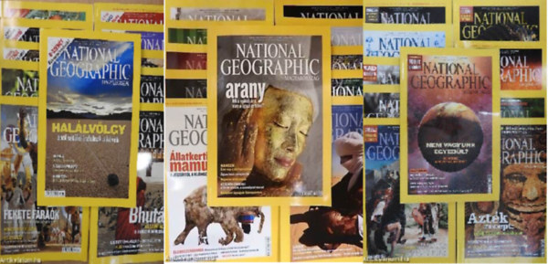 National Geographic 2008-2010 ig 3 v teljes vfolyam