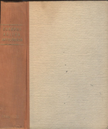 Faludy György - Európai költők antológiája (2. bővített, átdolgozott kiadás)