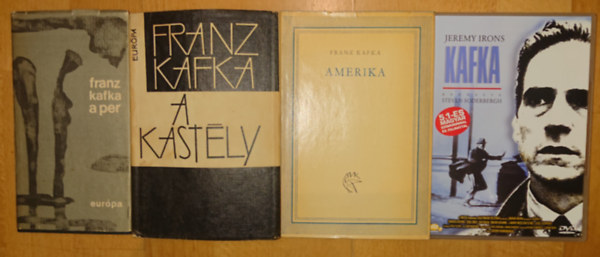 Jeremy Irons, Steven Soderbergh Franz Kafka - 3 Kafka-ktet + ajndk DVD: A per, A kastly, Amerika