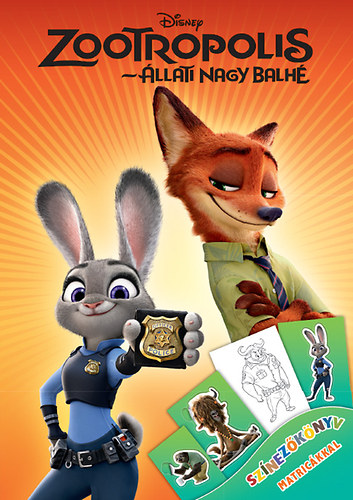 Disney - Zootropolis - llati nagy balh - Sznezknyv matrickkal