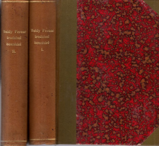 Toldy Ferenc - Toldy Ferencz irodalmi beszédei I-II.