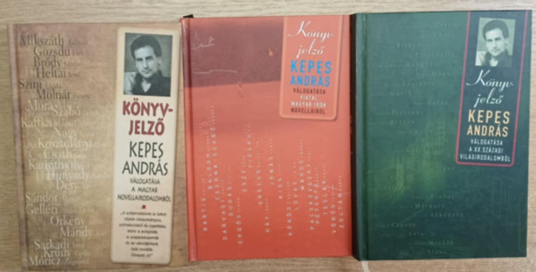 Kepes András - 3 db Kepes András: Könyvjelző kötet