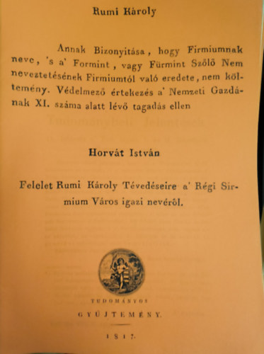Tudomnyos gyjtemny