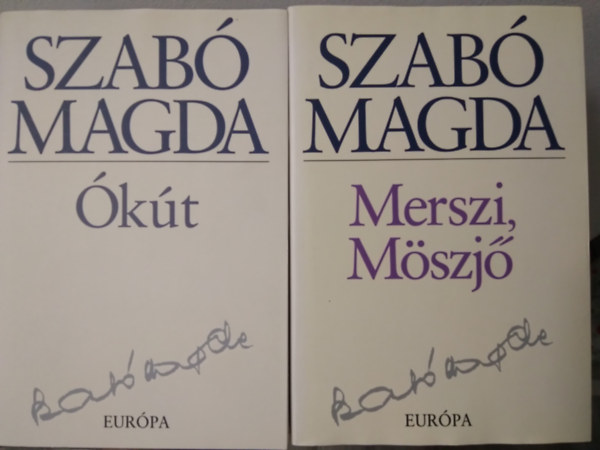 Szab Magda - 2 db Szab Magda ktet: kt + Merszi, Mszj