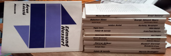 Mezei Gy�rgy, Kelemen J�nos, Csejtei Dezs�, Juh�sz Anik�, Tagai Imre, Feh�r M. Istv�n, Darai Lajos Mih�ly, Ny�ri Krist�f, D�k�ny Andr�s, Forrai G�bor, Balogh Tibor �ron L�szl� - 14 db k�tet A polg�ri filoz�fia a XX. sz�zadban sorozatb�l