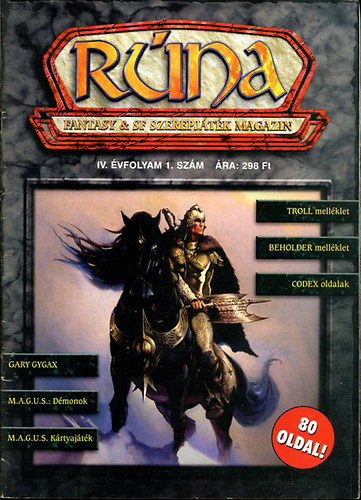 Nov�k Csan�d  (szerk.) - R�na IV. �vfolyam 1. sz�m