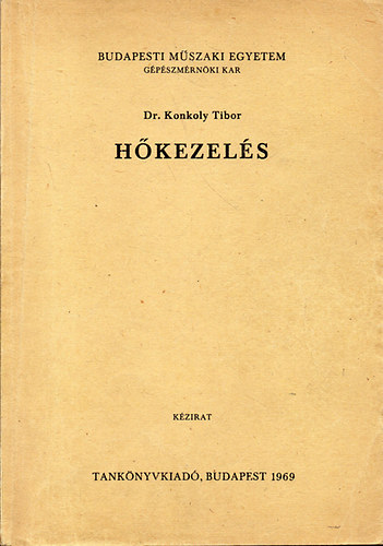 Dr. Konkoly Tibor - Hkezels