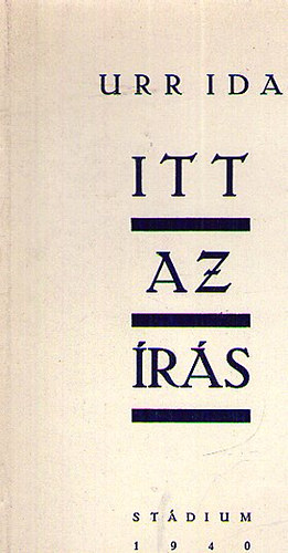 Urr Ida - Itt az rs