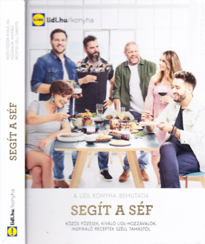 Szll Tams - Lidl szakcsknyv csomag (3 ktet): Segt a sf + Megint segt a sf + Az tel iskolja