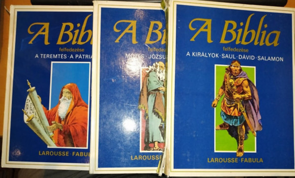 A Biblia felfedezése 1-3.: A teremtés-A pátriárkák, Mózes-Józsua-A bírák, A királyok-Saul-Dávid-Salamon
