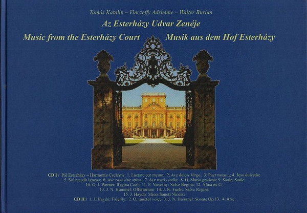 Tam�s Katalin-Vinczeffy Adrienne-Walter Burian - Az Esterh�zy Udvar Zen�je (Magyar-angol-n�met nyelv�) (CD n�lk�l)