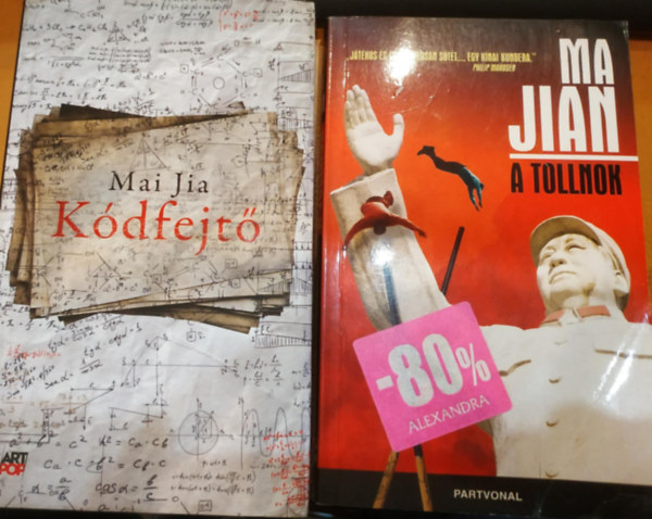 Ma Jian Mai Jia - 2 db A tollnok + Kdfejt