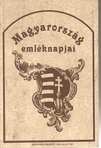 K�nyv�rt�kes�t� V�llalat - Magyarorsz�g eml�knapjai