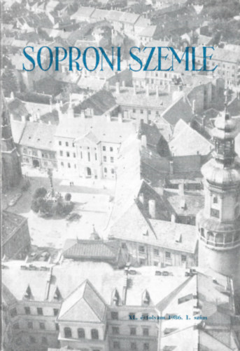 Mollay Kroly  (szerk.) - Soproni Szemle 1986. 1. szm