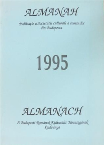 Almanach 1995 - A Budapesti Románok Kulturális Társaságának kiadványa